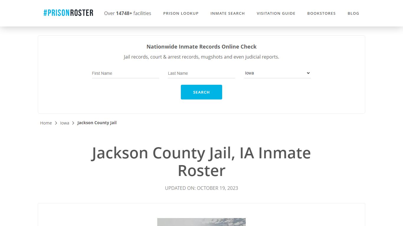 Jackson County Jail, IA Inmate Roster - Prisonroster